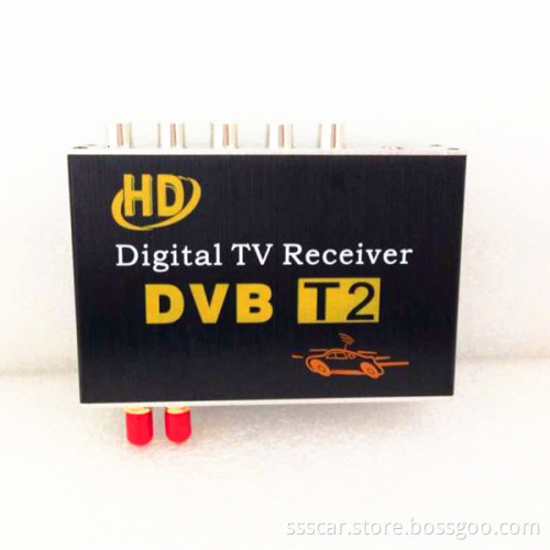 Dual Tuner Car DVB-T2 Receiver with HDMI, USB, PVR for Thailand, Colombia, Singapore, Indonesia